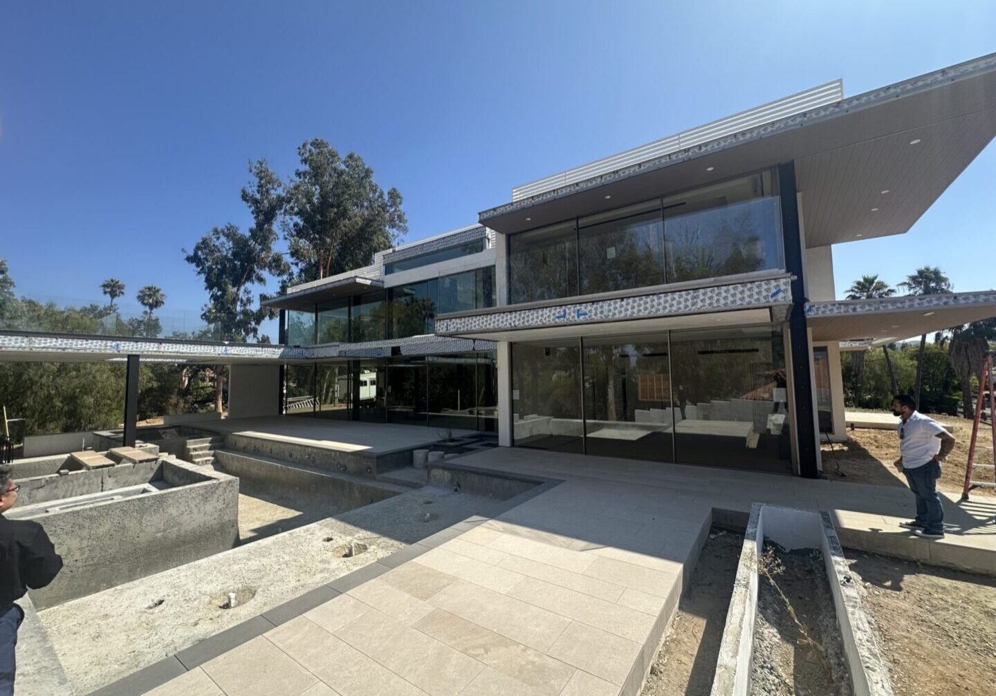 glass wall window and door installation